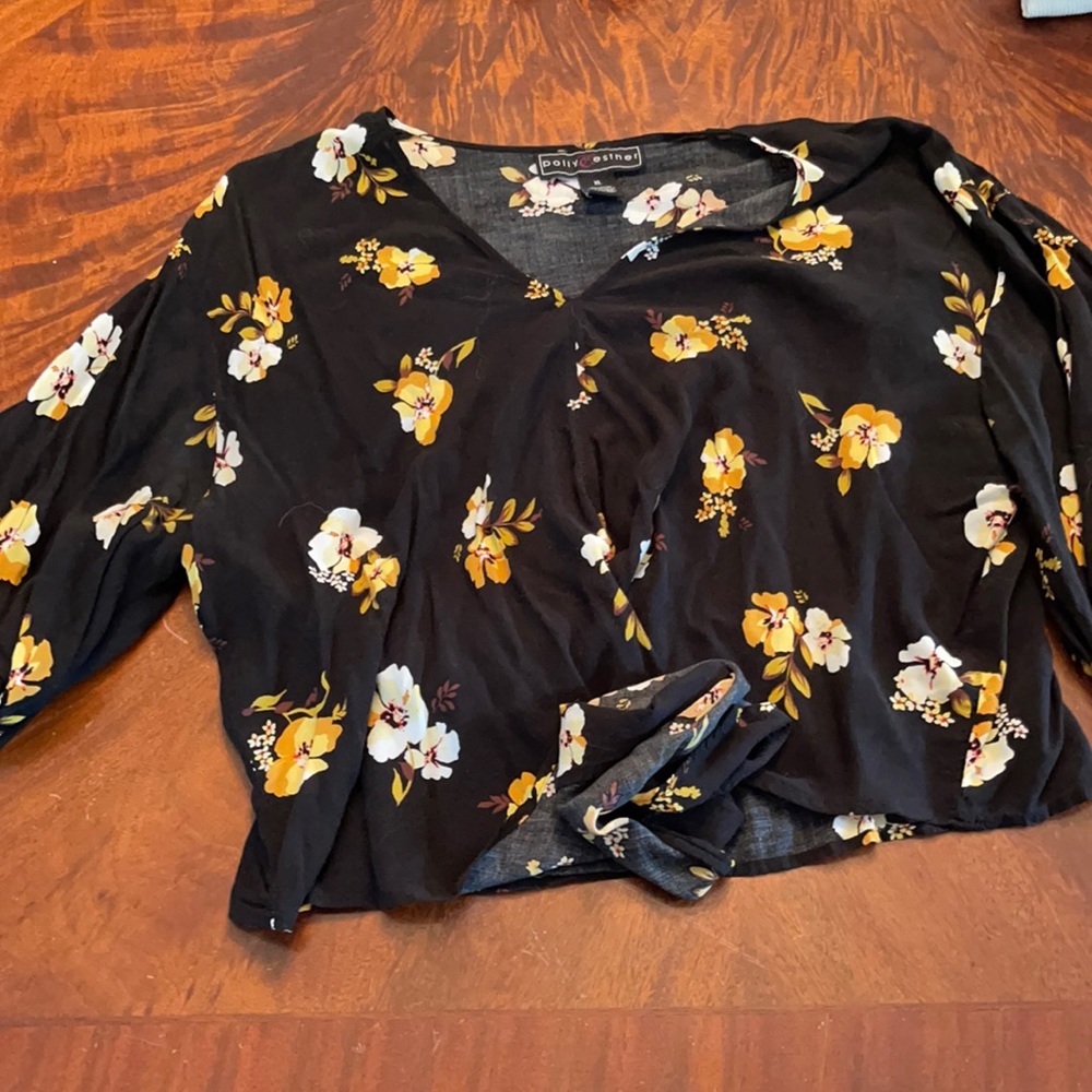 Crop Top Long Sleeve